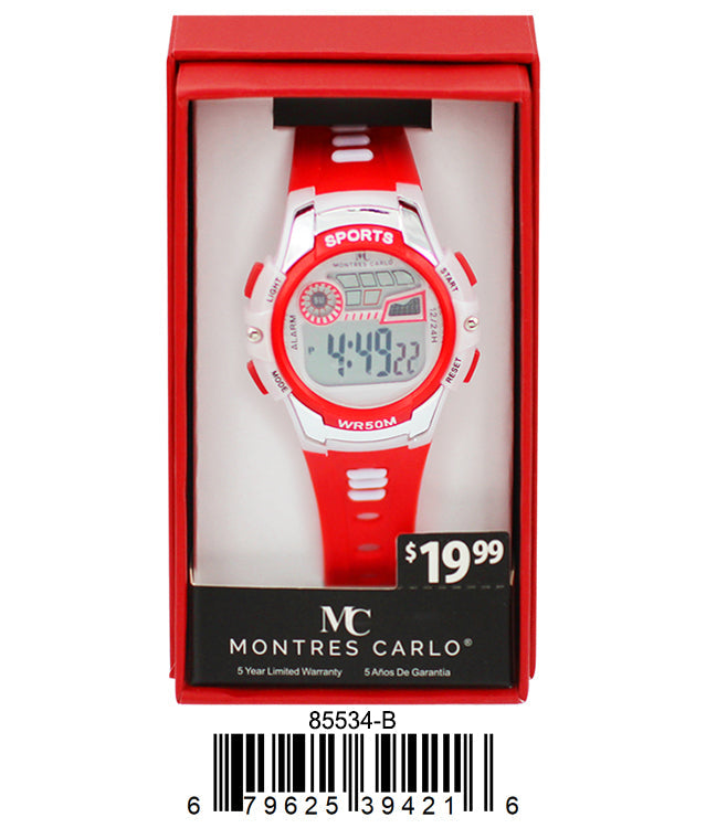 8553-B Digital Sports Watch Gift Box Edition