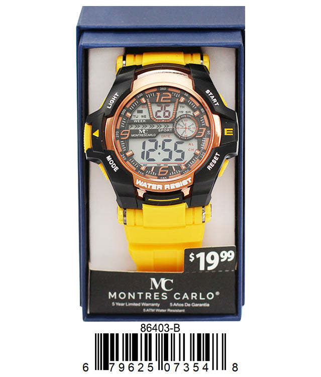 8640-B Digital Sports Watch Gift Box Edition